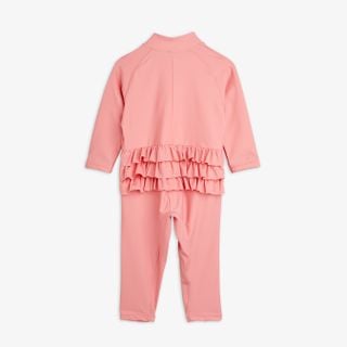 Owl Frill Baby UV Suit