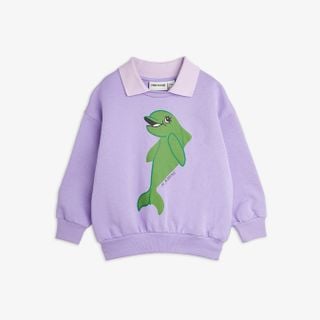 Dolphin Collar Sweatshirt