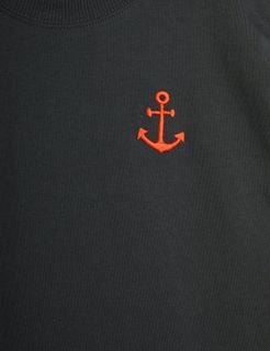 Anchor Embroidered Dress
