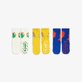 Dolphin 3-pack Anti Slip Socks