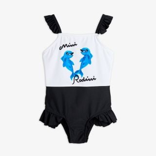 Dolphins Frill UV Swimsuit