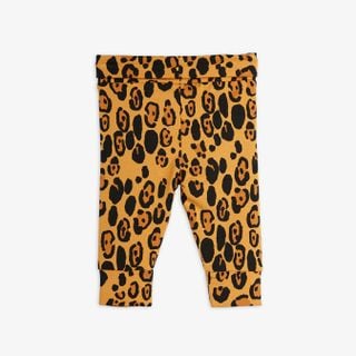 Basic Leopard Newborn Leggings