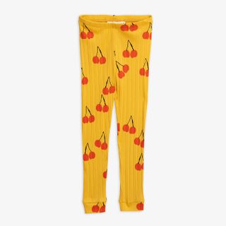 Cherries Leggings Yellow