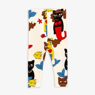 Cat mermaid leggings