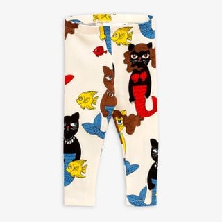 Cat mermaid leggings