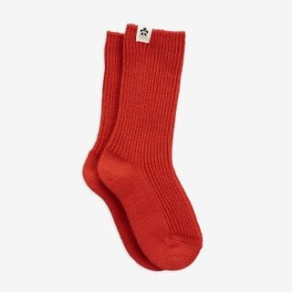 Wool Socks Red