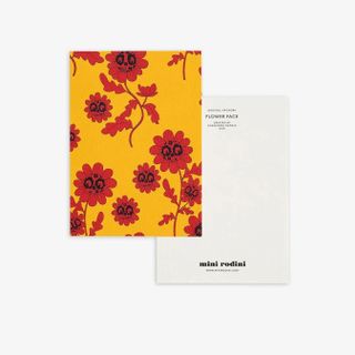 Flower Face Greeting Card