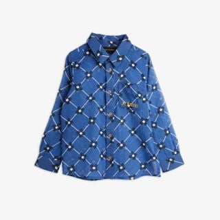 Flower Check Woven Shirt