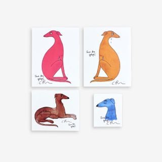 4-P GALGO WALL ART POSTERS