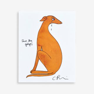 4-P GALGO WALL ART POSTERS