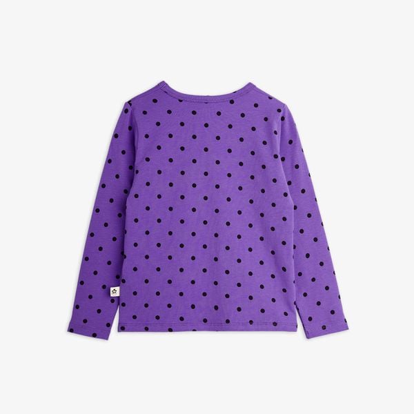 Polka Dot Långärmad T-shirt