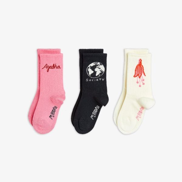 Agatha Socks 3-pack