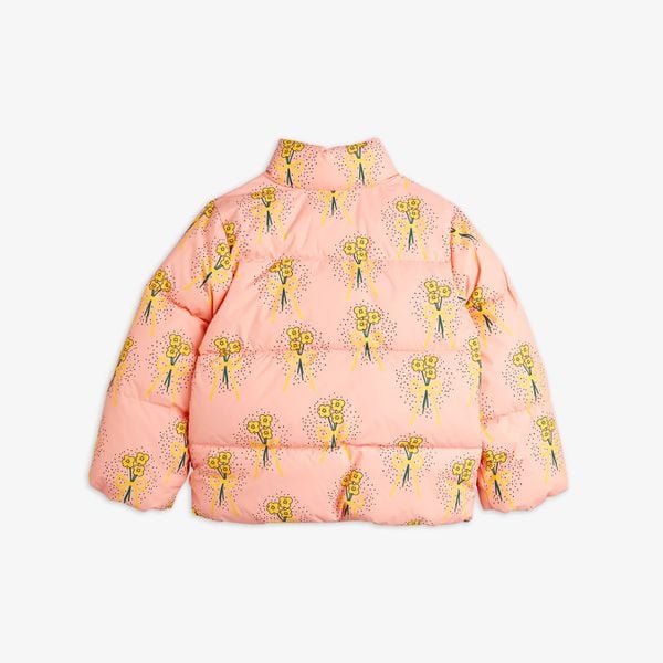 Winter Flowers Puffer Jacket