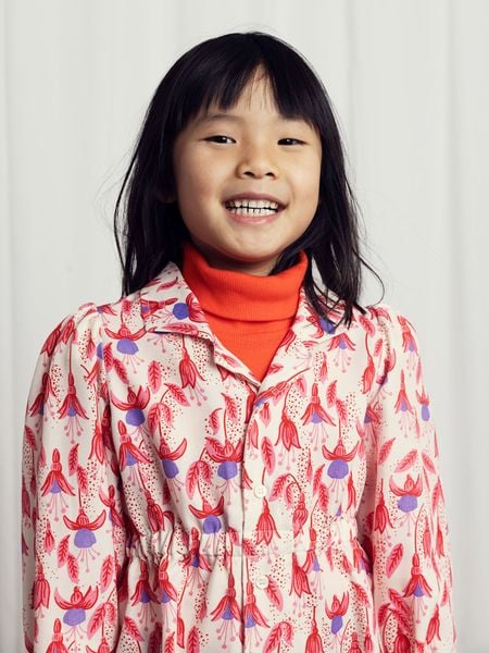 Fuchsia Woven Blouse