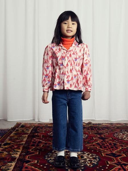 Fuchsia Woven Blouse