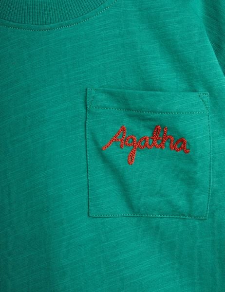 Agatha Embroidered Long Sleeve T-Shirt