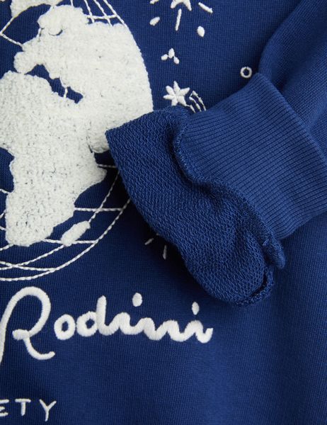 Mini Rodini Society Broderad Sweatshirt