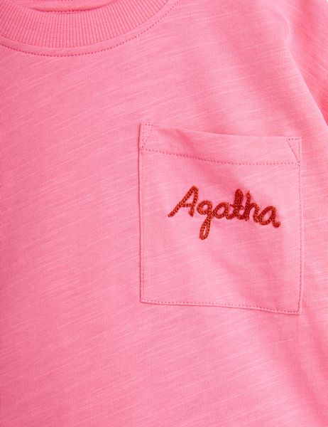 Agatha Embroidered Long Sleeve T-Shirt