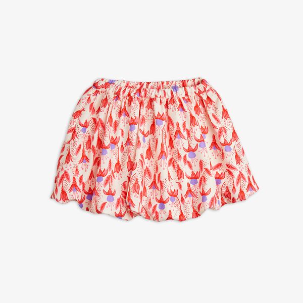 Fuchsia Woven Balloon Skirt