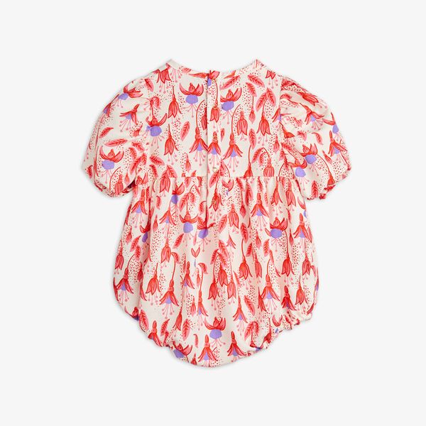 Fuchsia Woven Bodysuit
