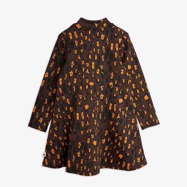 Leopard Brushed Dress