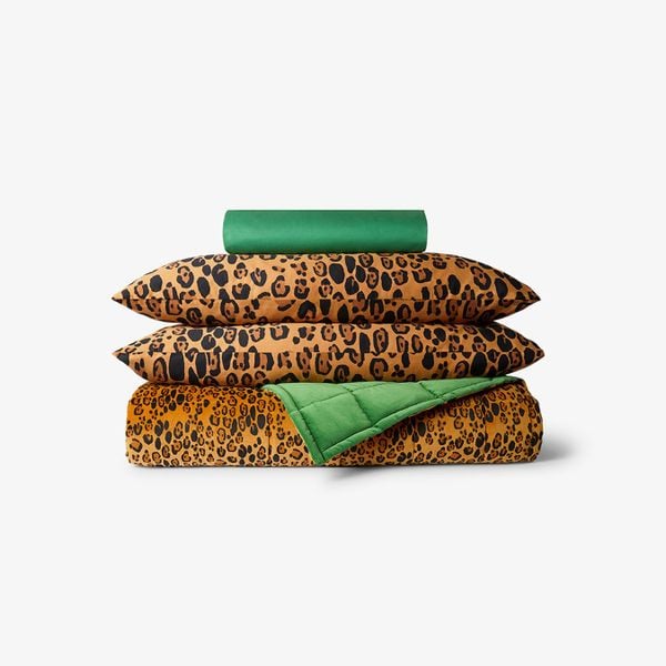 Leopard Bed Set King