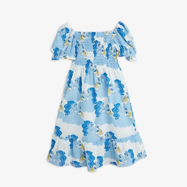 Unicorn Noodles Smock Dress