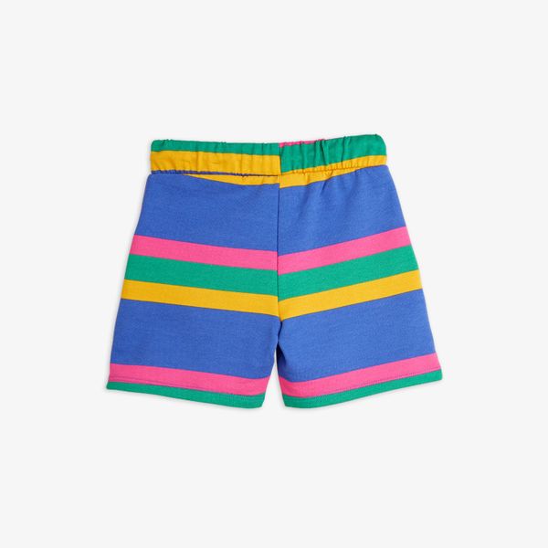 Blue Stripe Sweatshorts