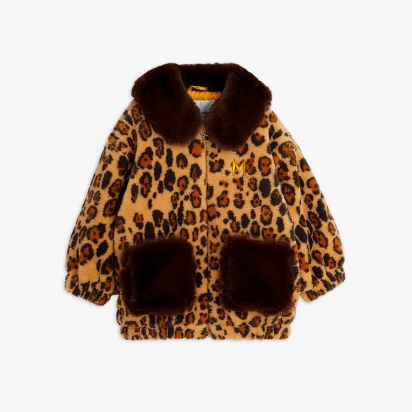 Leopard Faux Fur Jacket