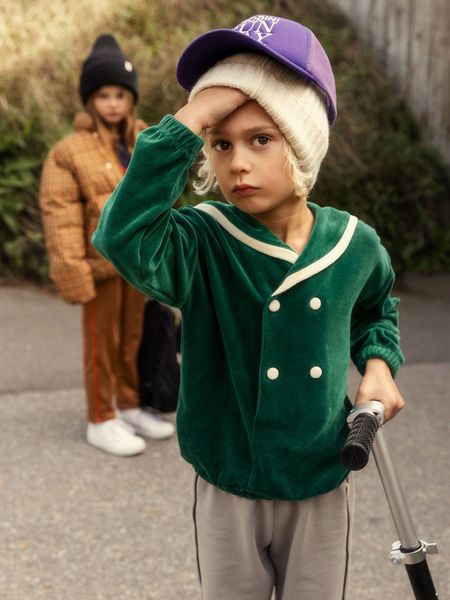 Sailor Velour Sweatshirt