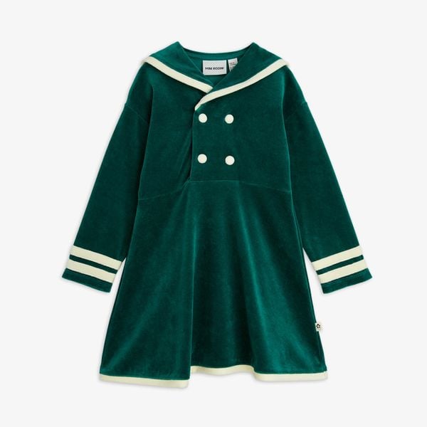 Sailor Velour Dress