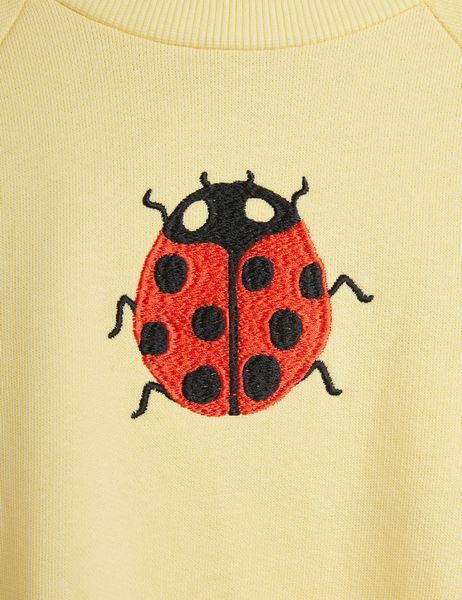 Ladybug broderad sweatshirt