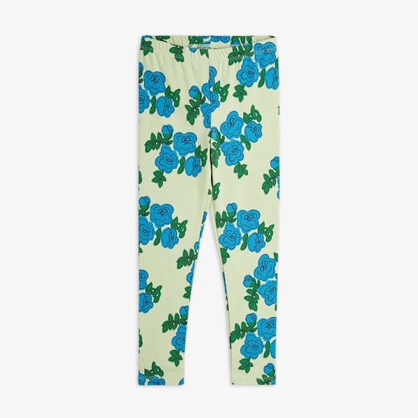 Blue roses leggings