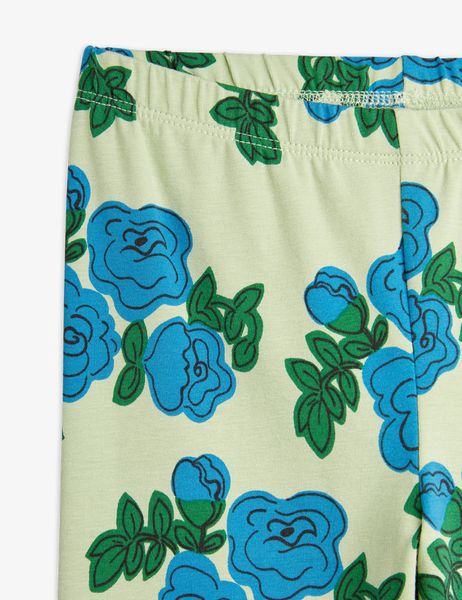 Blue roses leggings