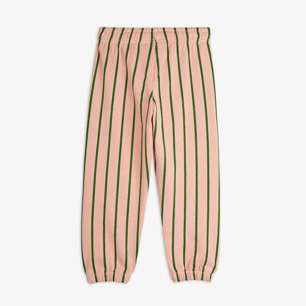 Vertical stripe sweatpants