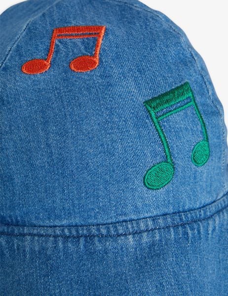 Note denim sun hat