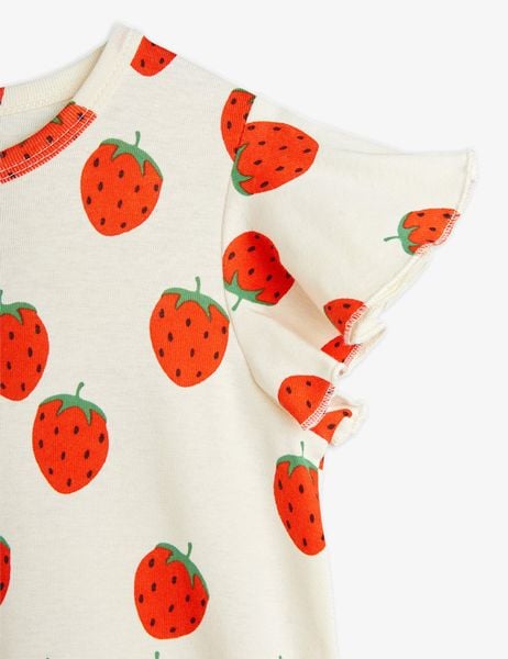 strawberries wing dress