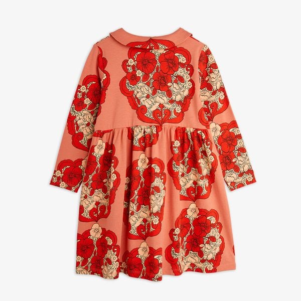 Flowers Long Sleeve Dress