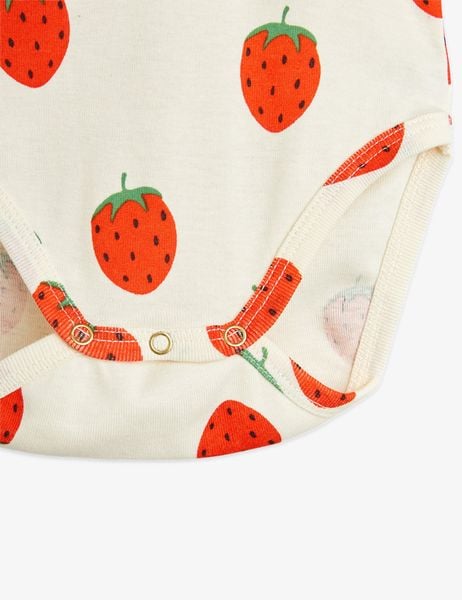 Strawberries long sleeve bodysuit