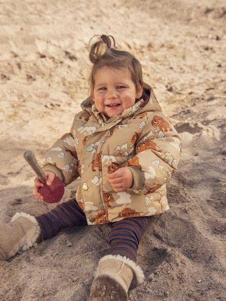 Mammoths hooded puffer jacket
