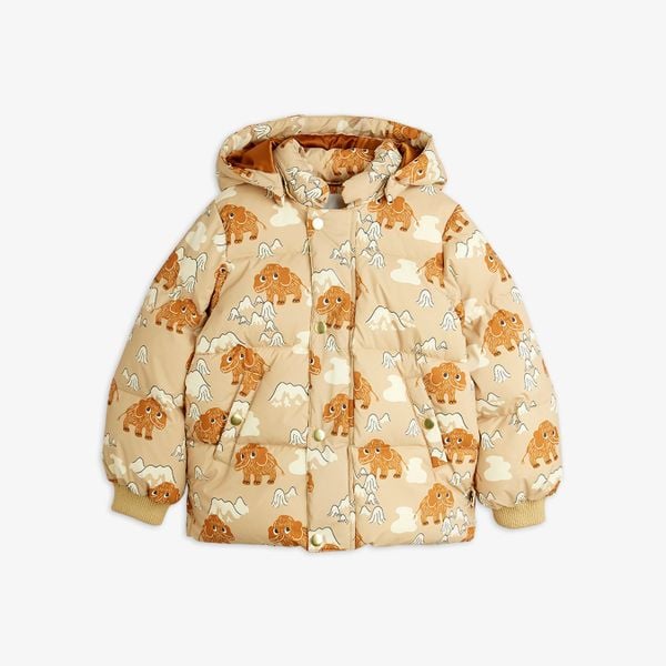 Mammoths hooded puffer jacket