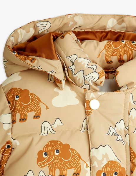 Mammoths hooded puffer jacket