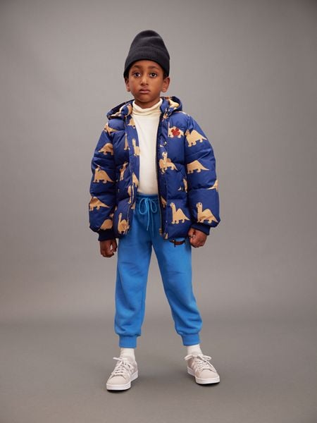 Dinos hooded puffer jacket 