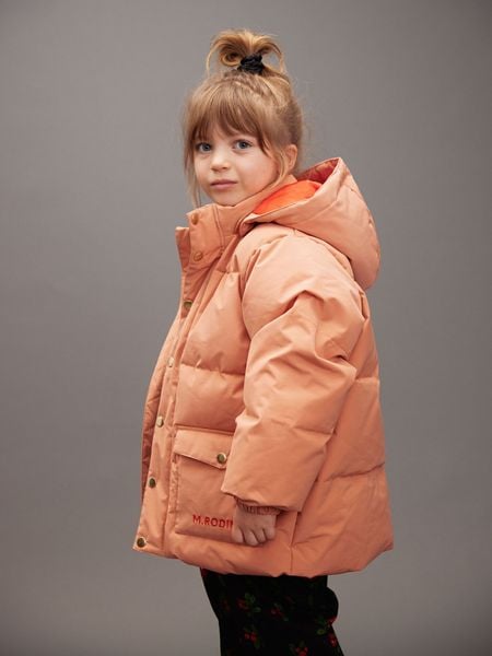 Solid heavy puffer jacket 