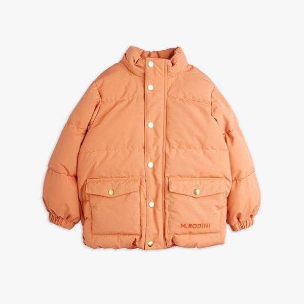 Solid heavy puffer jacket 