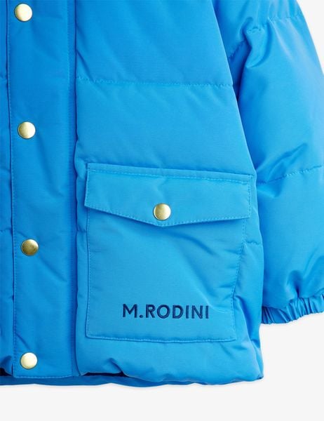 Solid heavy puffer jacket