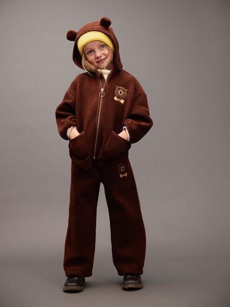 Bear pile trousers