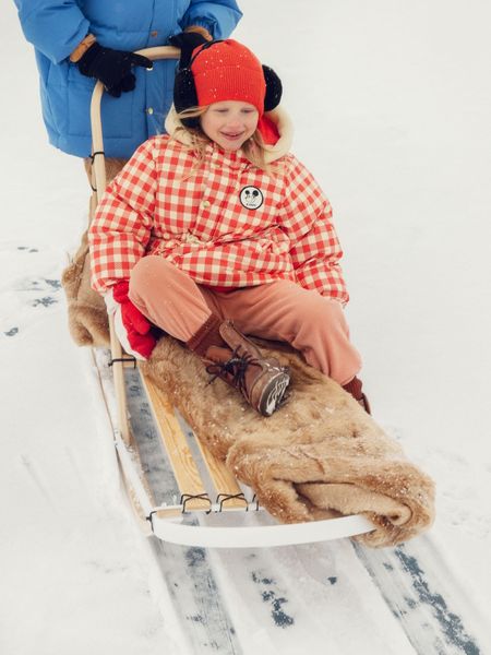 Alpine flowers fleece trousers