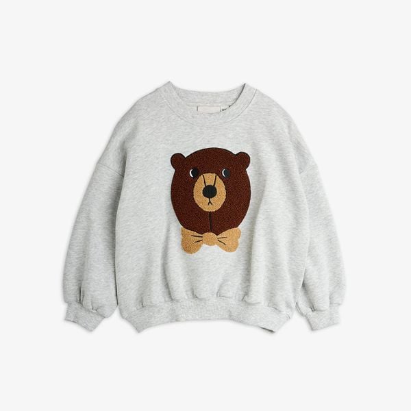 Bear chenille sweatshirt