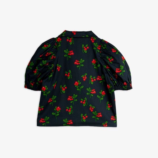 Lingonberries woven blouse